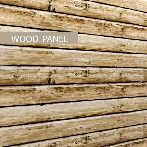 Wood panel 3D 9