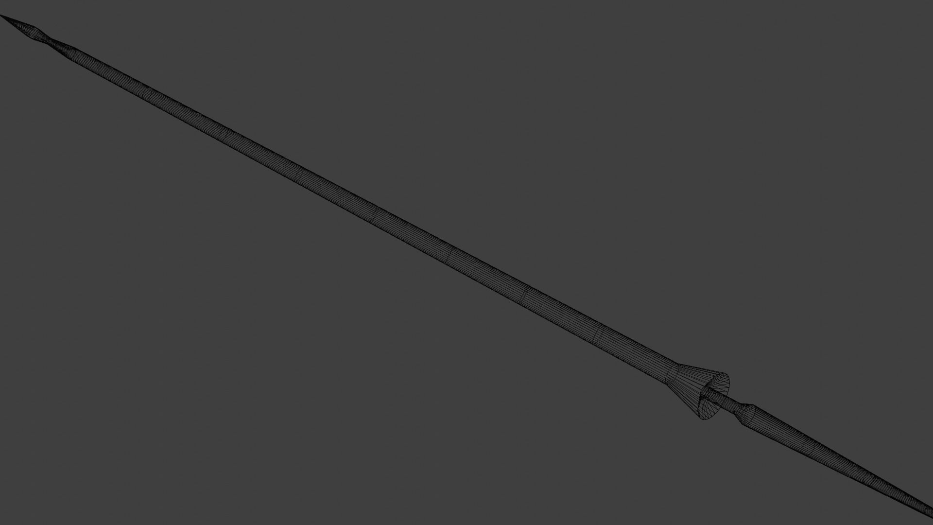 Weapon Collection axe Low-poly 3D model_16