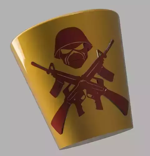 VASE IRON MAIDEN 3D print model