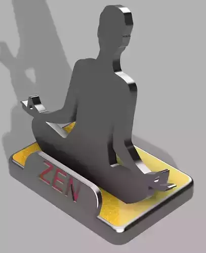 PHONE STAND ZEN Phone Cases 3D print model