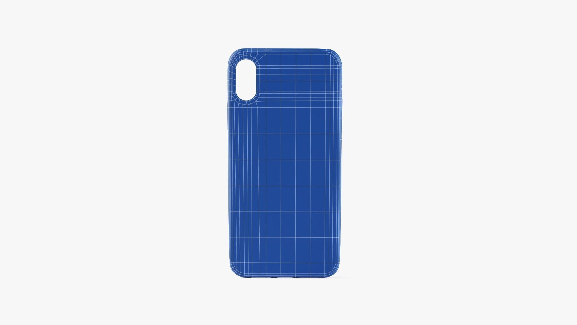  iPhone X Case 3 Low-poly 3D model_23