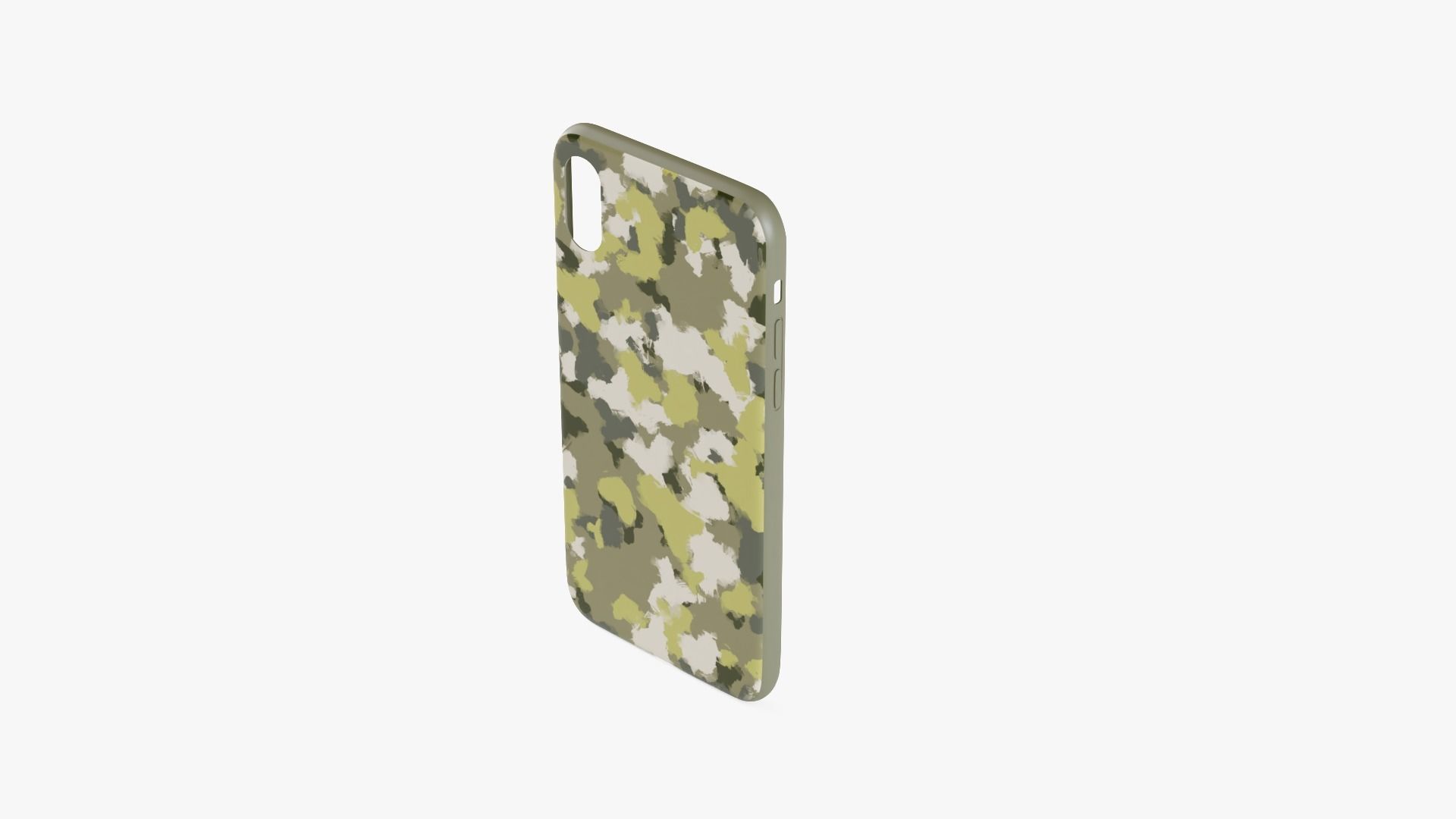  iPhone X Case 3 Low-poly 3D model_1