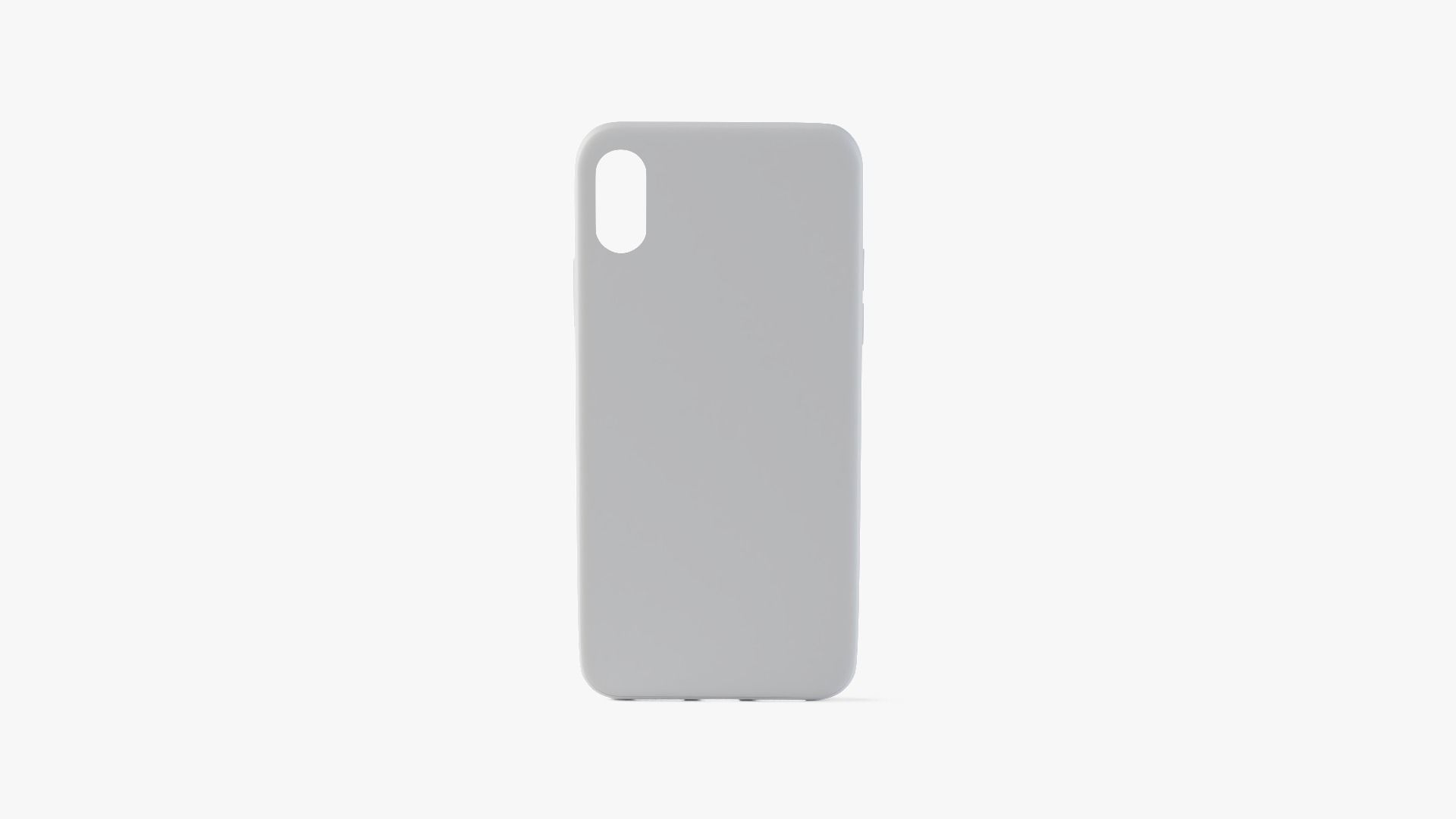  iPhone X Case 3 Low-poly 3D model_16