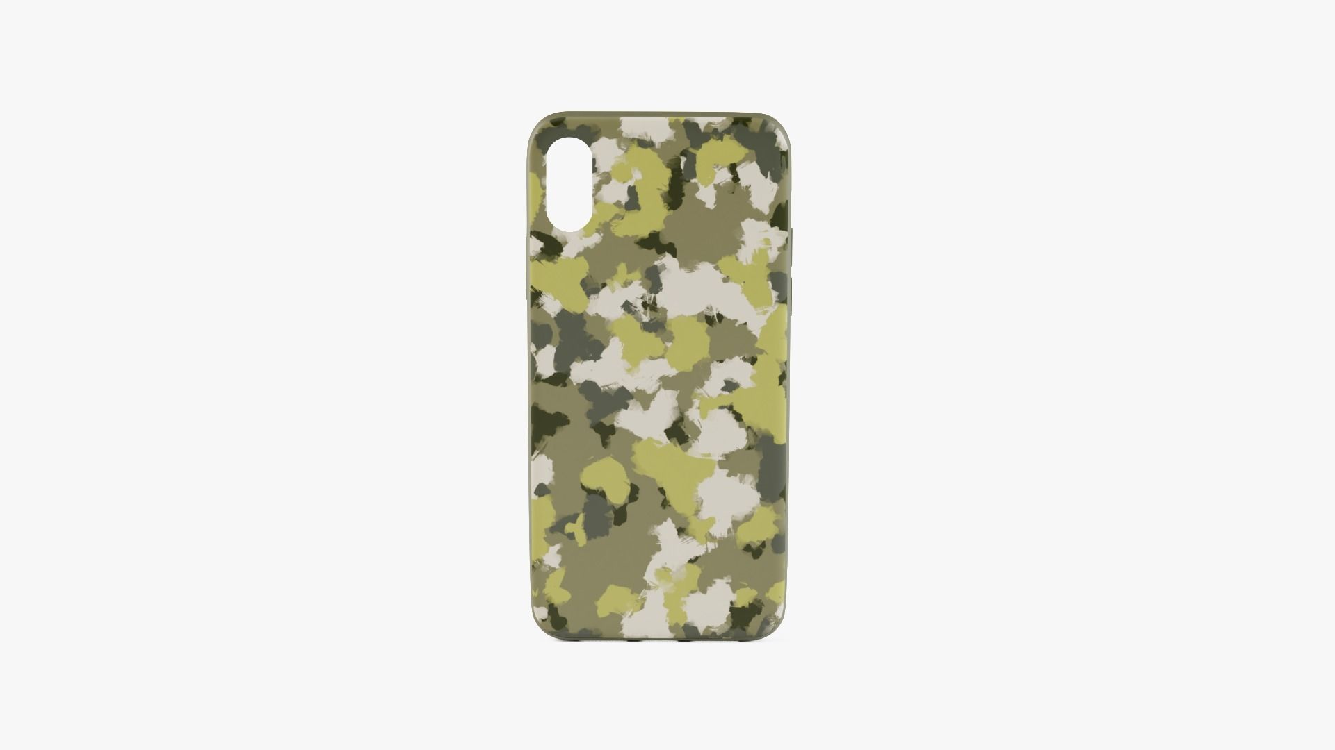  iPhone X Case 3 Low-poly 3D model_2