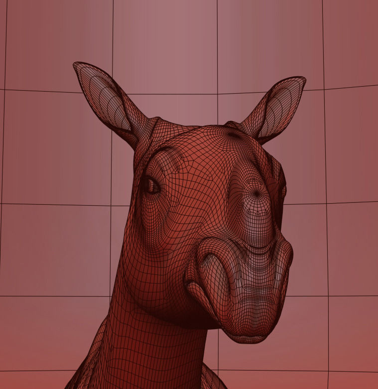 Indricotherium 3D - Pre-historic mammal 3D model_25