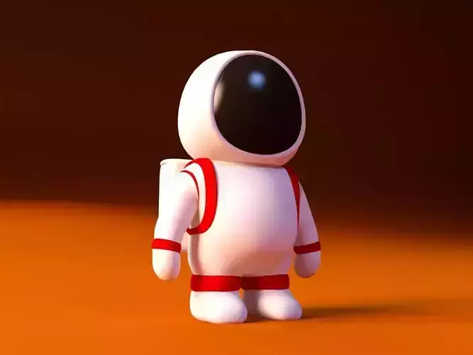 Cartoon Astronaut
