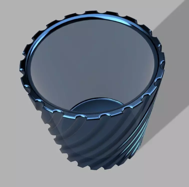 PETIT POT SPIRALE 3D print model