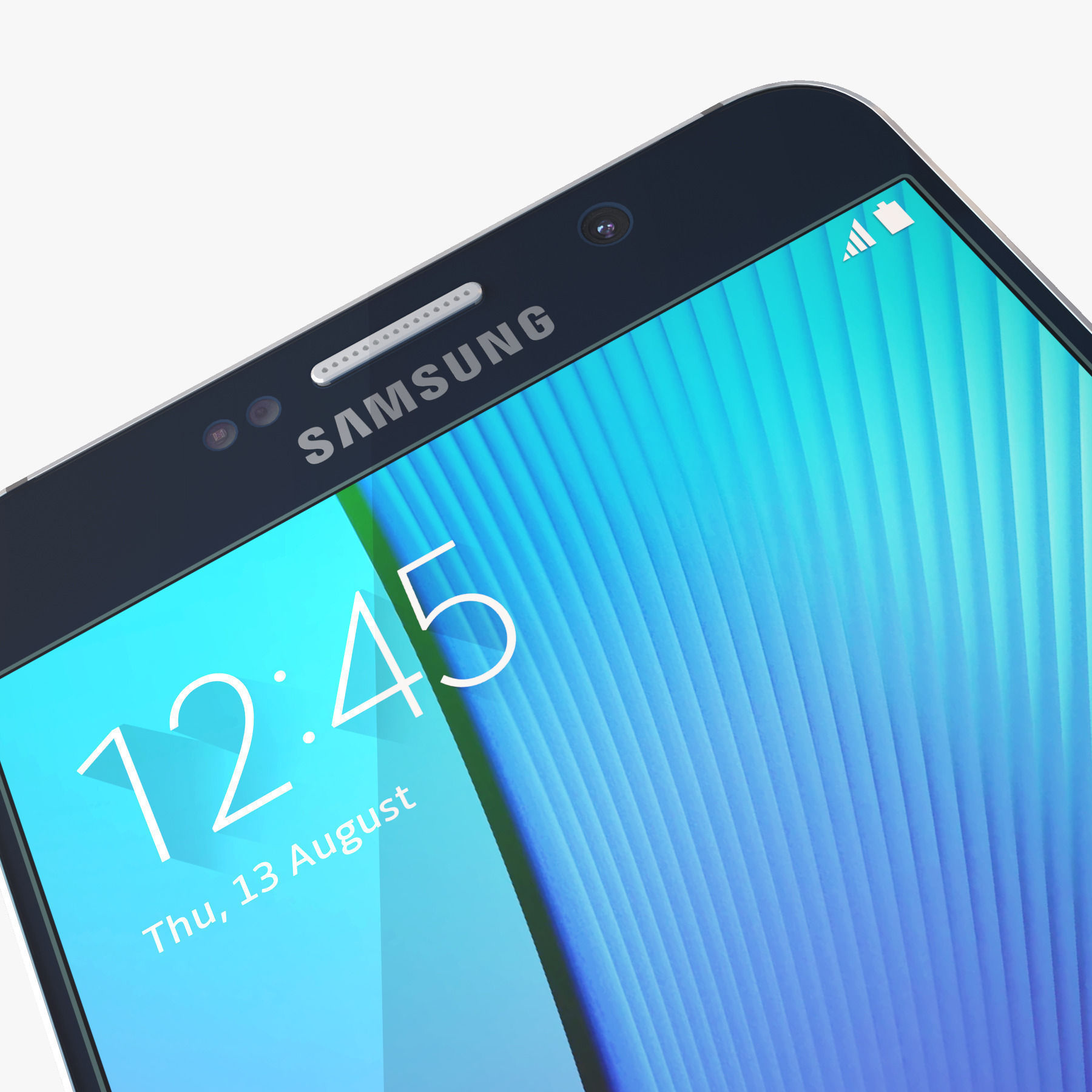 Samsung Galaxy Note 5 Black Sapphire 3D model_6