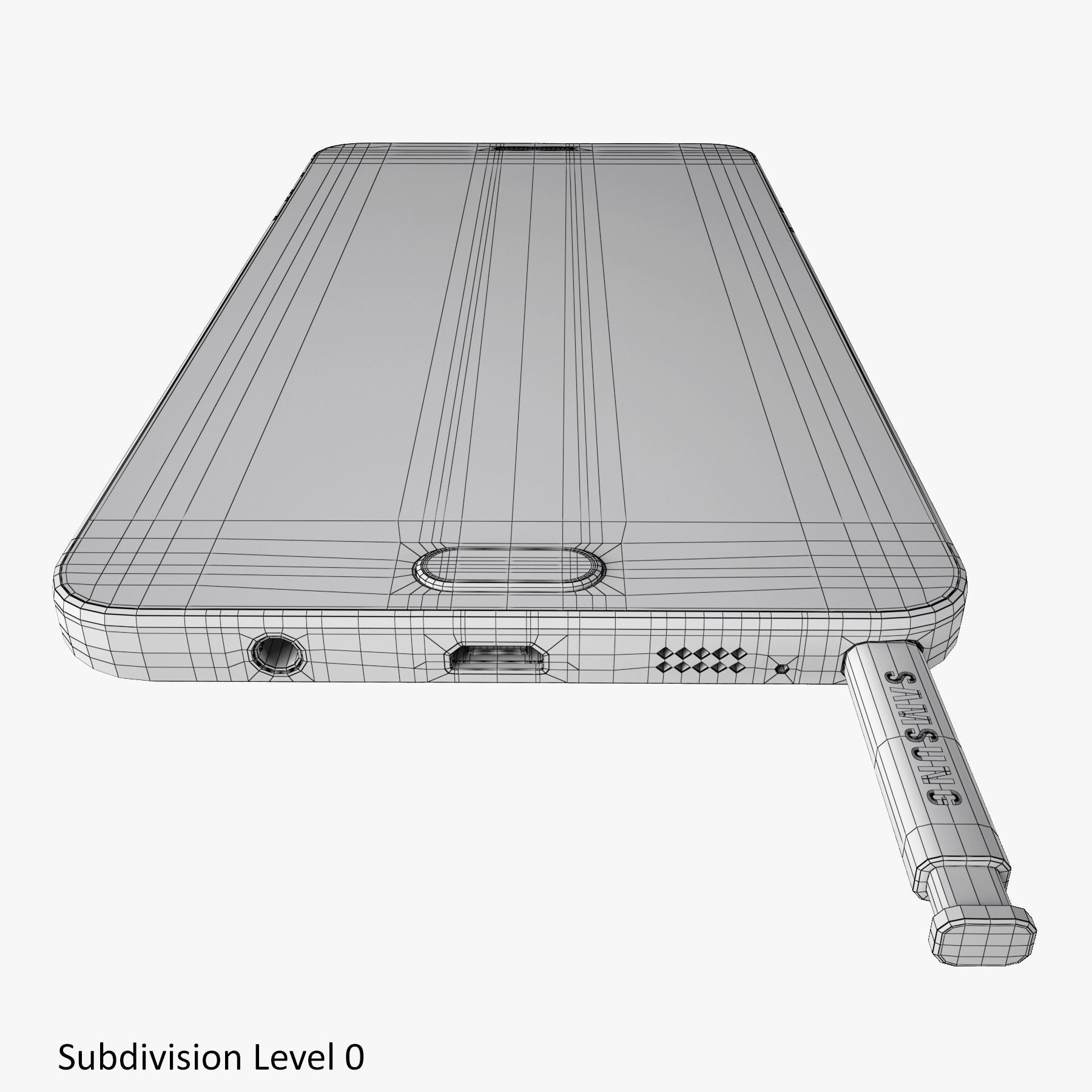 Samsung Galaxy Note 5 Black Sapphire 3D model_17