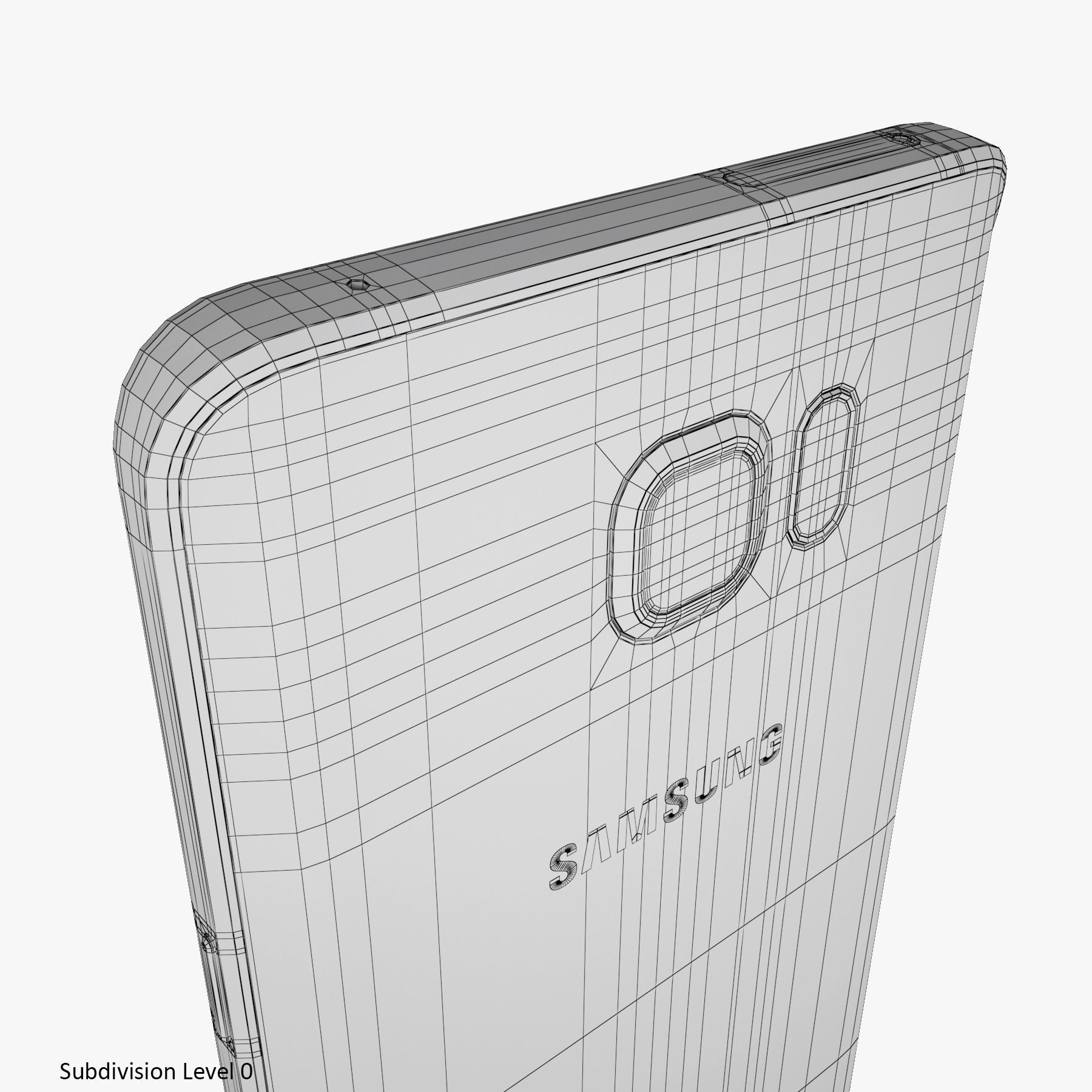 Samsung Galaxy Note 5 Black Sapphire 3D model_15