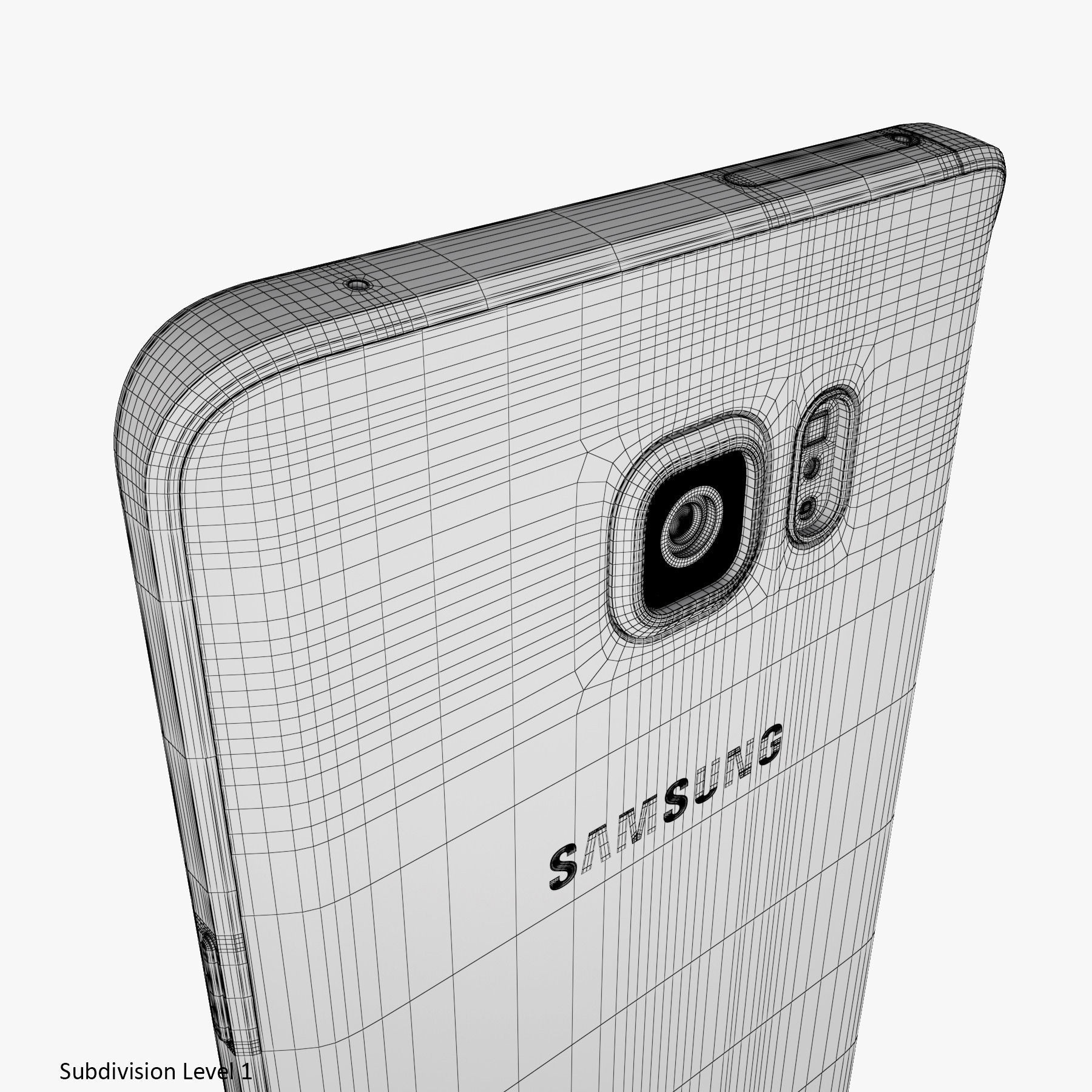 Samsung Galaxy Note 5 Black Sapphire 3D model_16