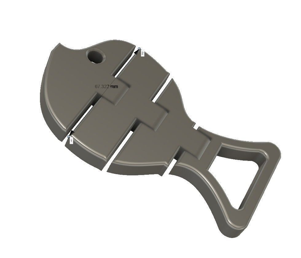 POISSON ARTICULE ARTICULATED FISH 3D print model_3