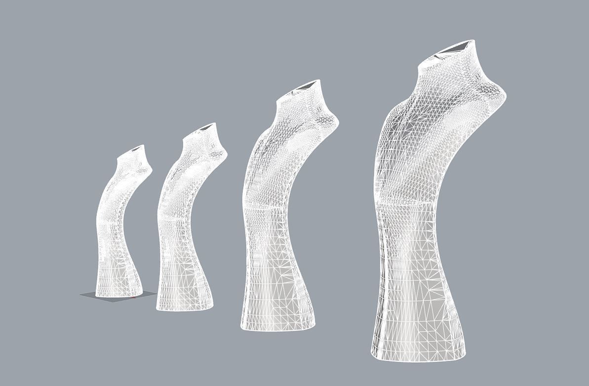 Narin mannequin 3D model_2