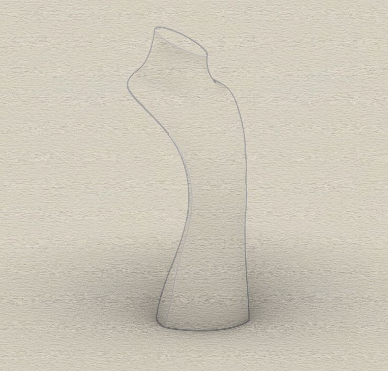 Narin mannequin 3D model_5