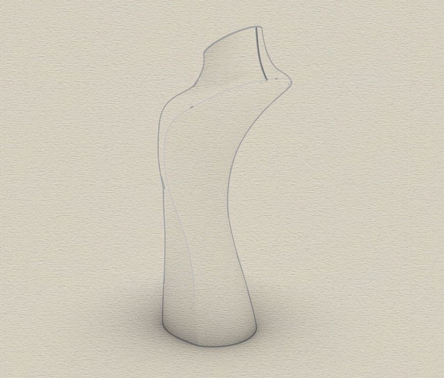 Narin mannequin 3D model_6