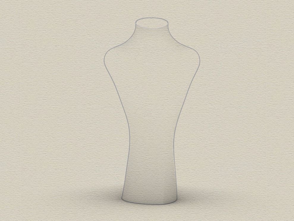 Narin mannequin 3D model_7