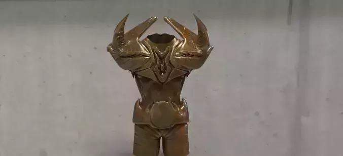 Alien Armour elf 3D model