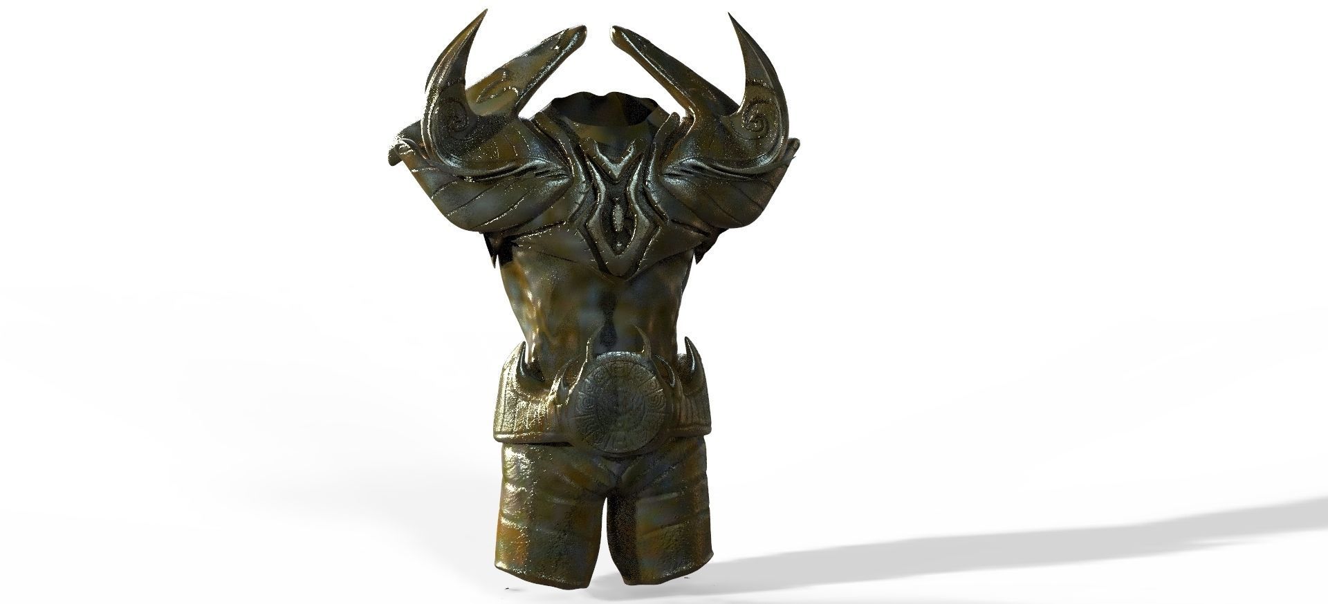 Alien Armour elf 3D model_3