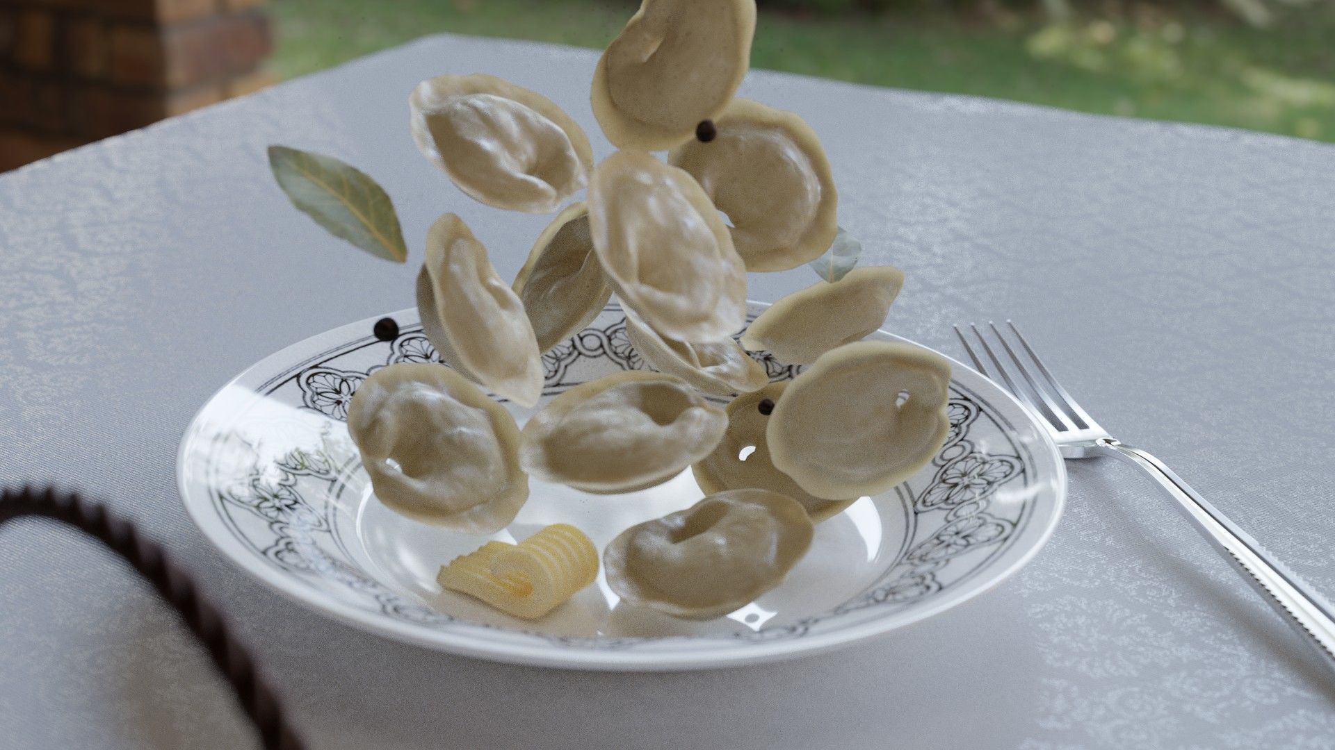 Syberian dumplings 3D model 3D model_4