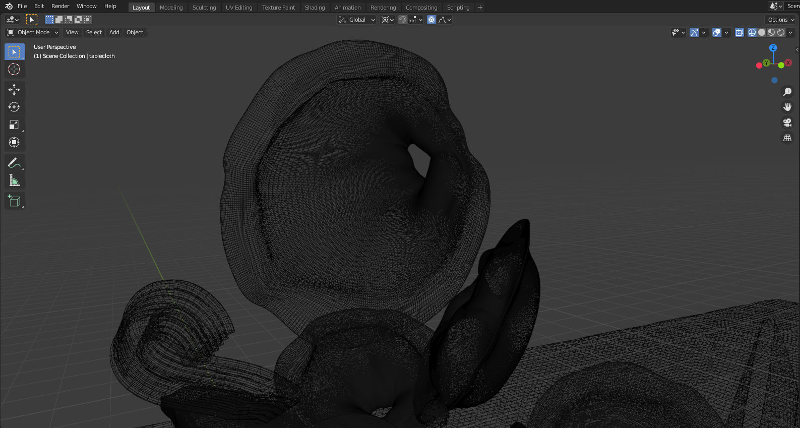 Syberian dumplings 3D model 3D model_7