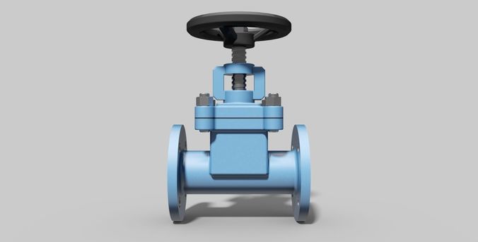 DN50 PN16 - Globe valve - Autodesk Inventor 3D model