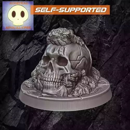 Elvis Skull Mesa 3D print model