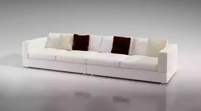 White Modern Couch