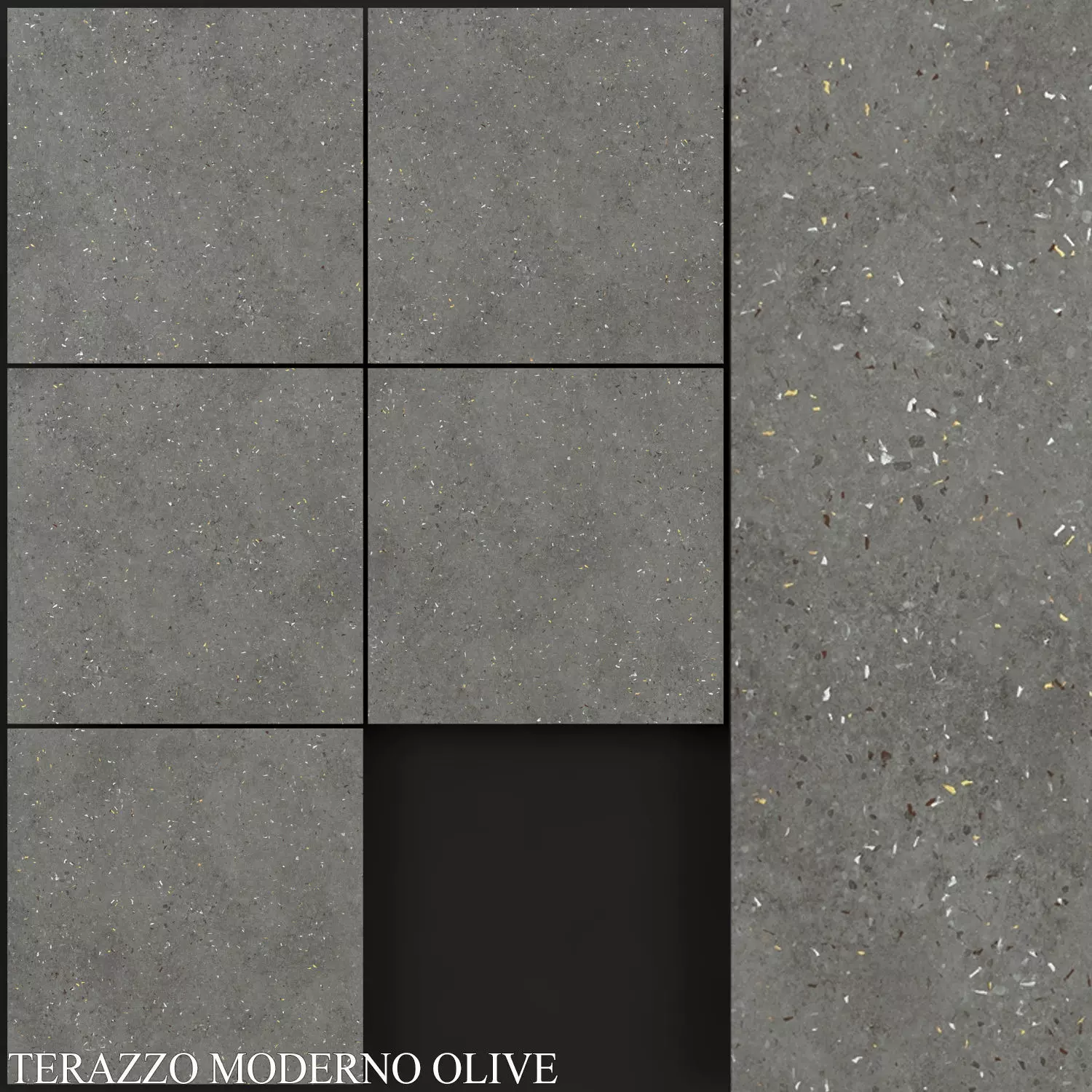 Decovita Terrazzo Moderno Olive 800x800 3D model