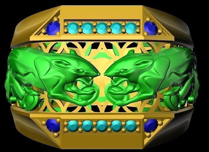 MOUSE RING 3D print model