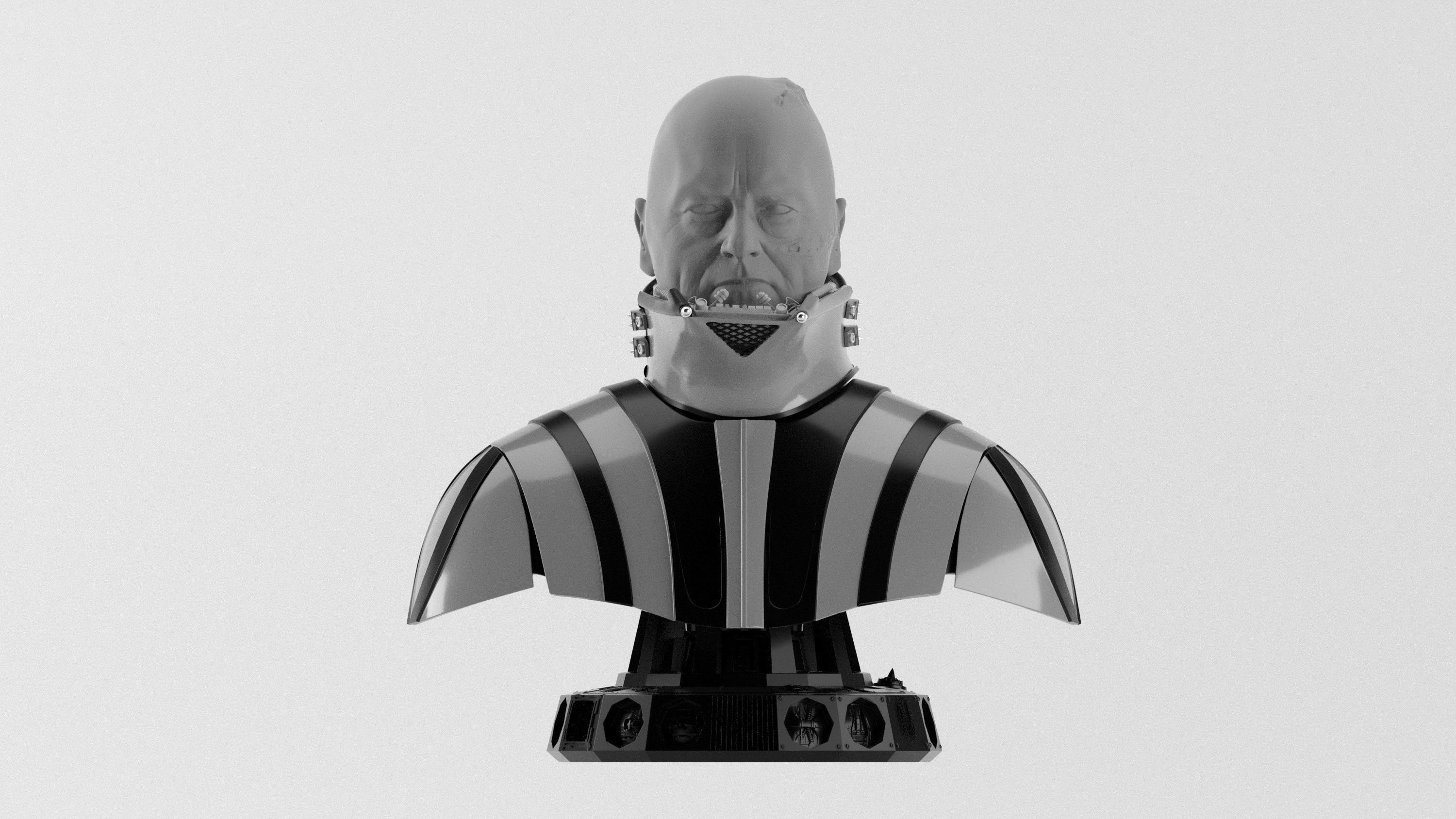 Darth Vader ep6 Helmet Reveal for 3d print 3D print model_34