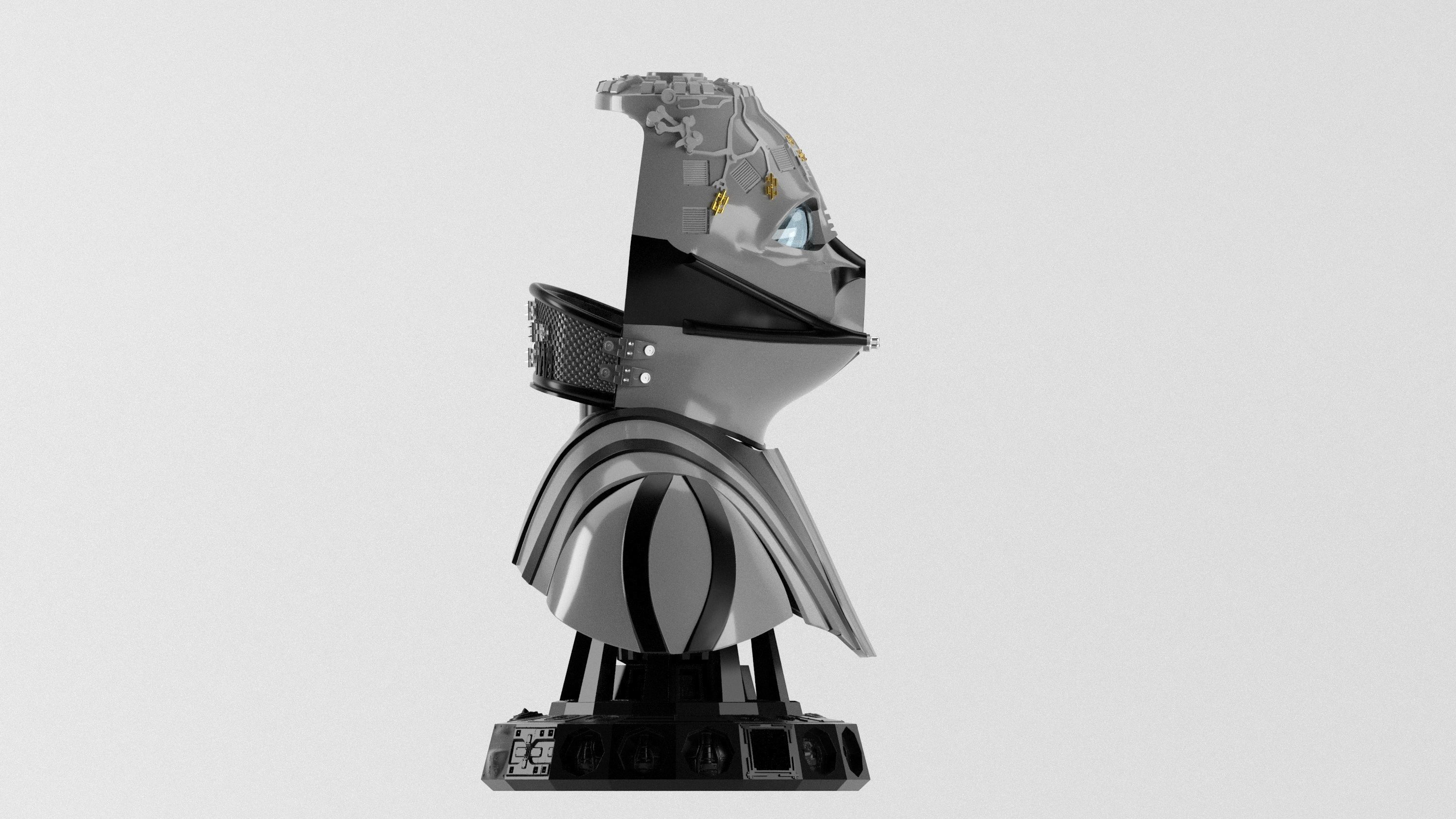 Darth Vader ep6 Helmet Reveal for 3d print 3D print model_31