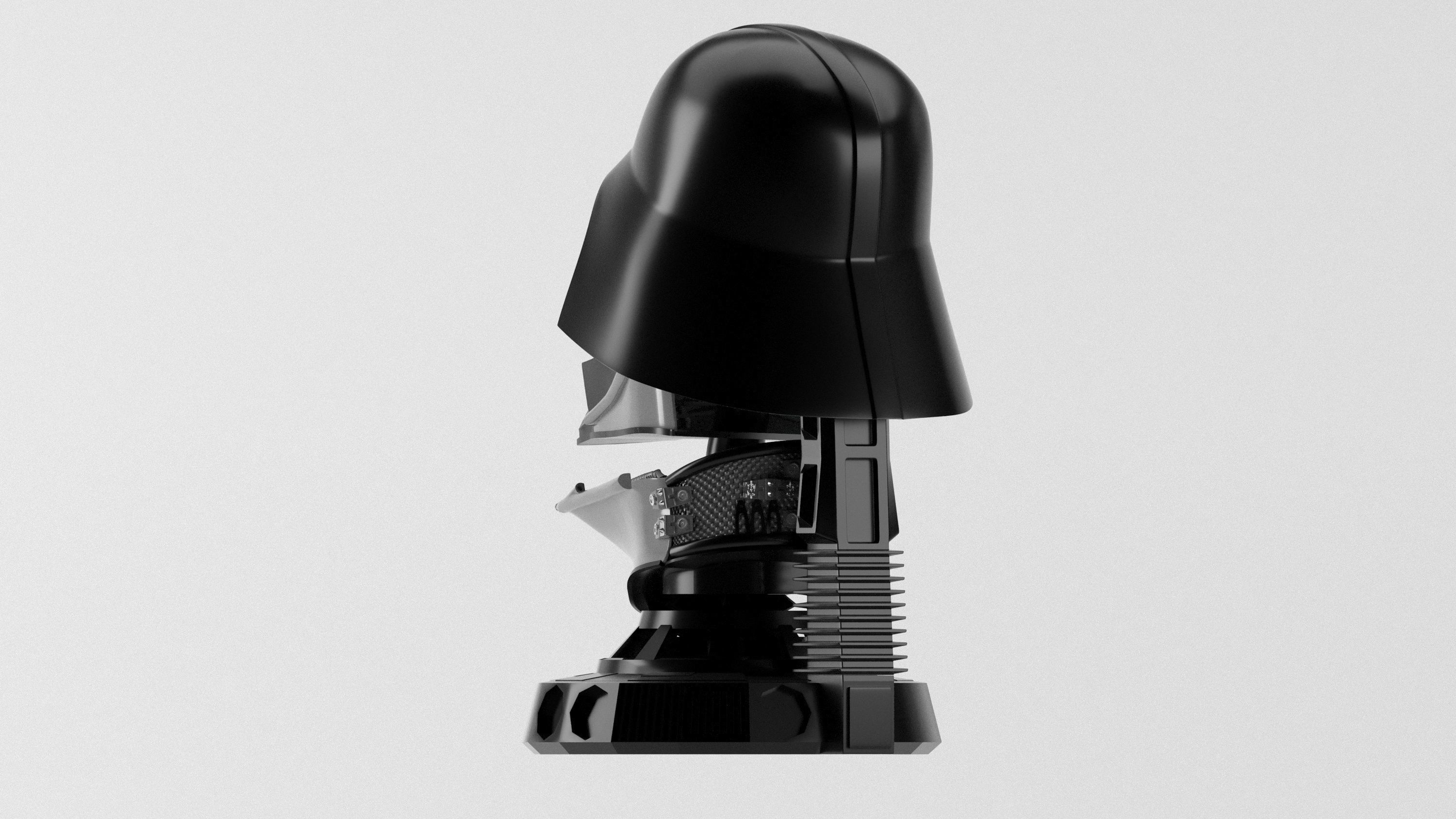 Darth Vader ep6 Helmet Reveal for 3d print 3D print model_4