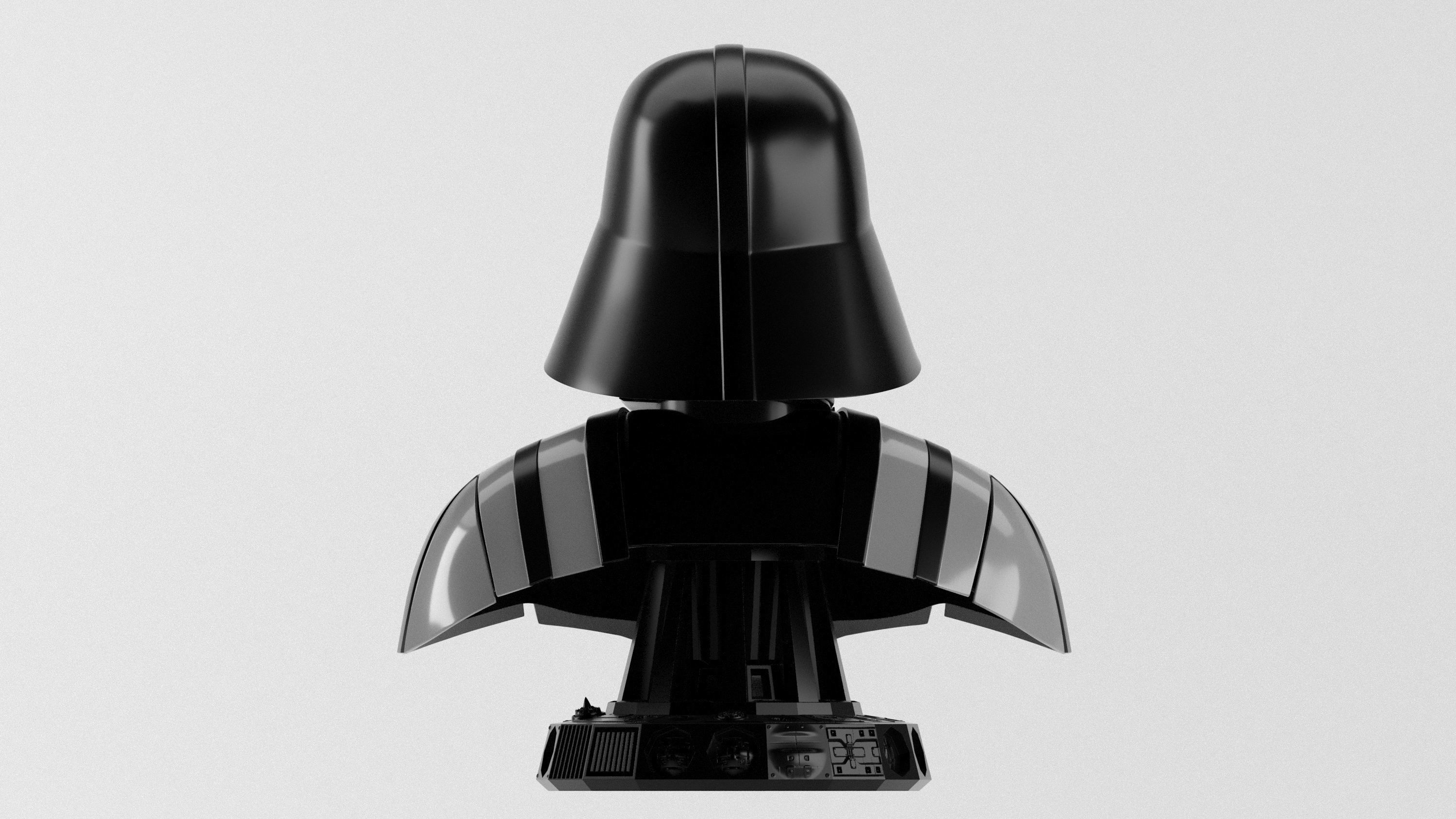 Darth Vader ep6 Helmet Reveal for 3d print 3D print model_28