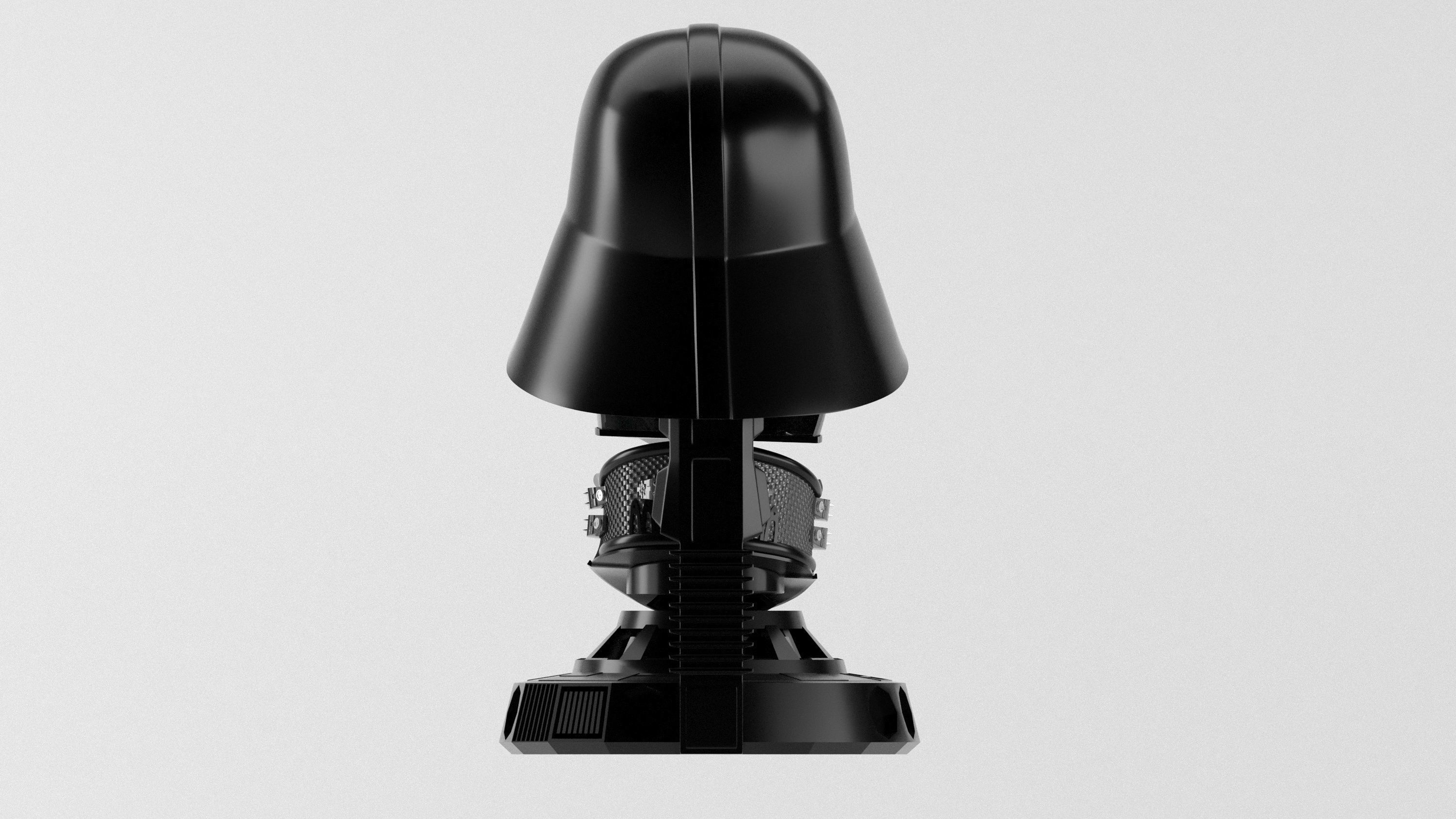 Darth Vader ep6 Helmet Reveal for 3d print 3D print model_5