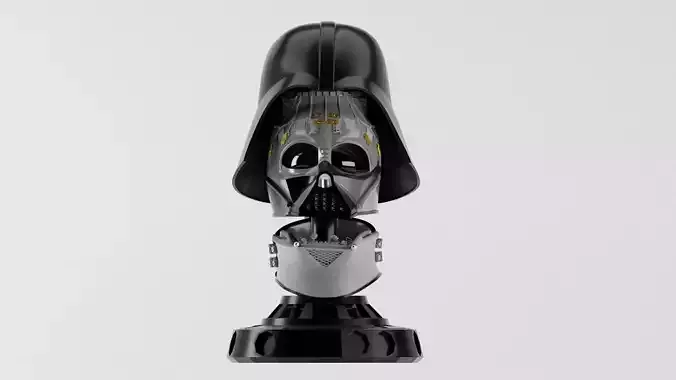 Darth Vader ep6 Helmet Reveal for 3d print 3D print model