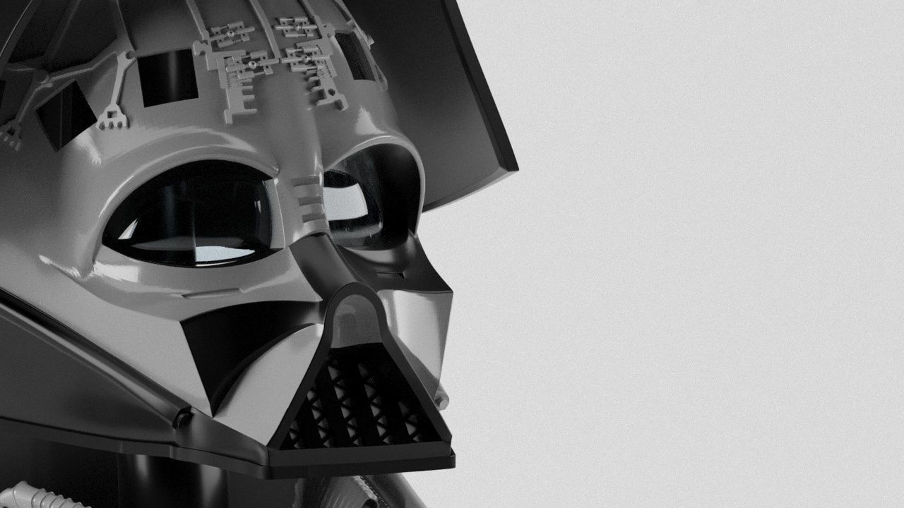 Darth Vader ep6 Helmet Reveal for 3d print 3D print model_2