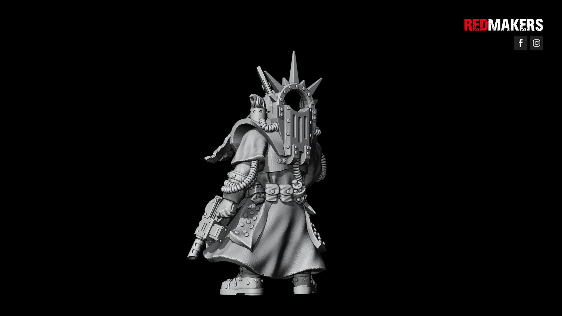 Janissaries - Lieutenant of the Imperial Force 3D print model_11