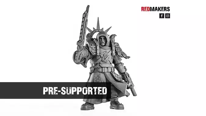 Janissaries - Lieutenant of the Imperial Force 3D print model