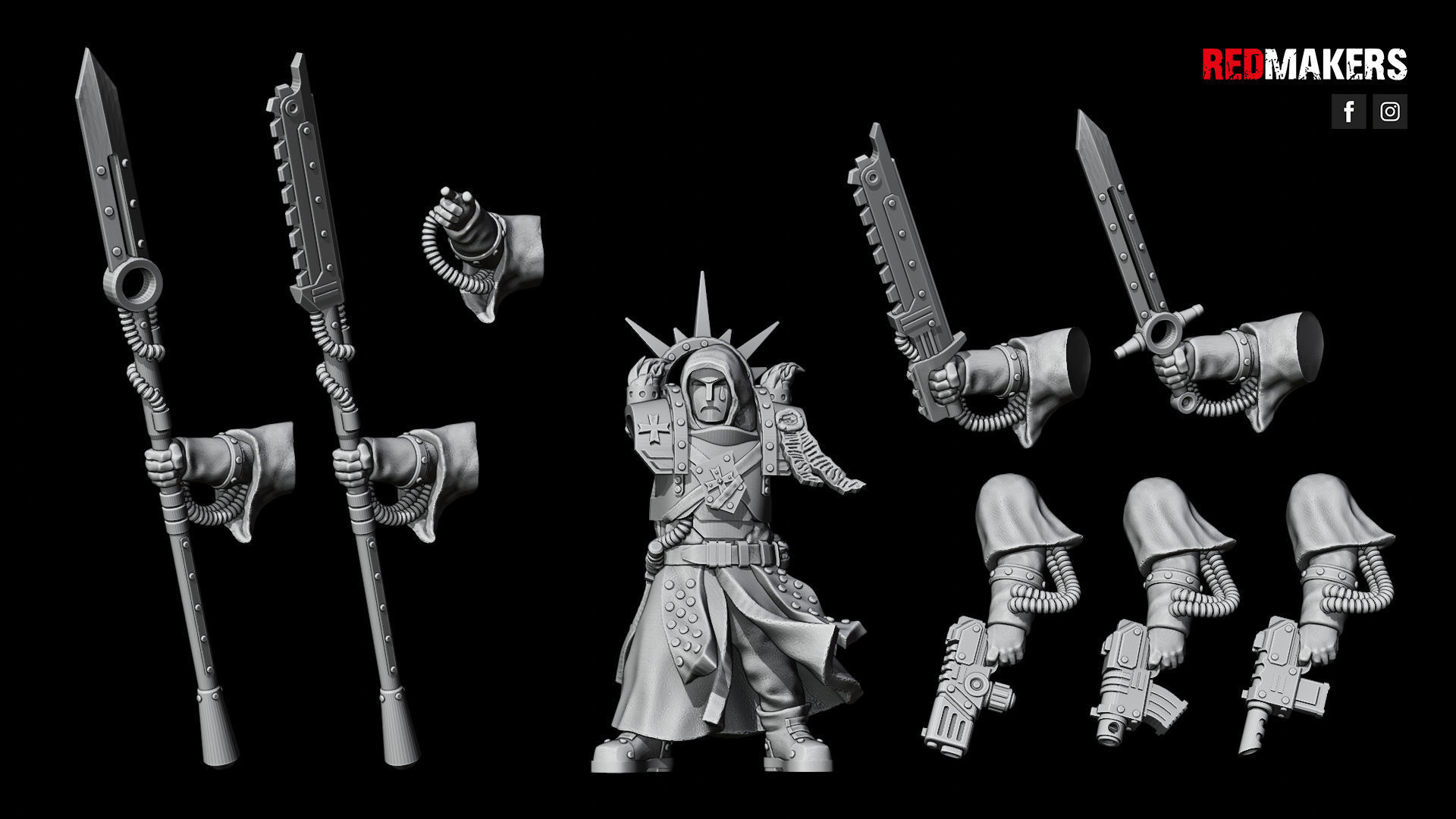 Janissaries - Lieutenant of the Imperial Force 3D print model_12