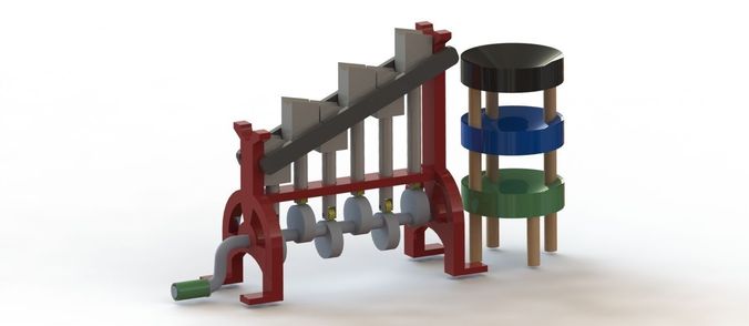Mechanism for Marbles Free 3D print model