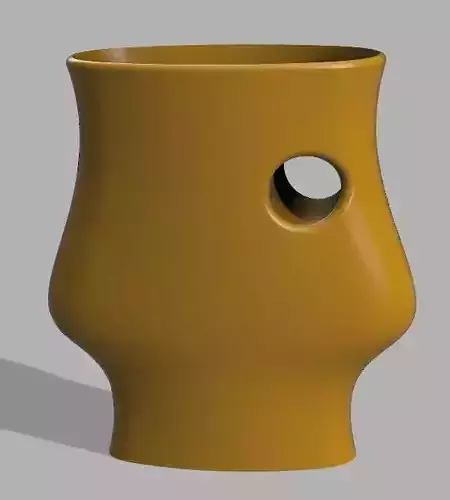 Vases trou 3D print model
