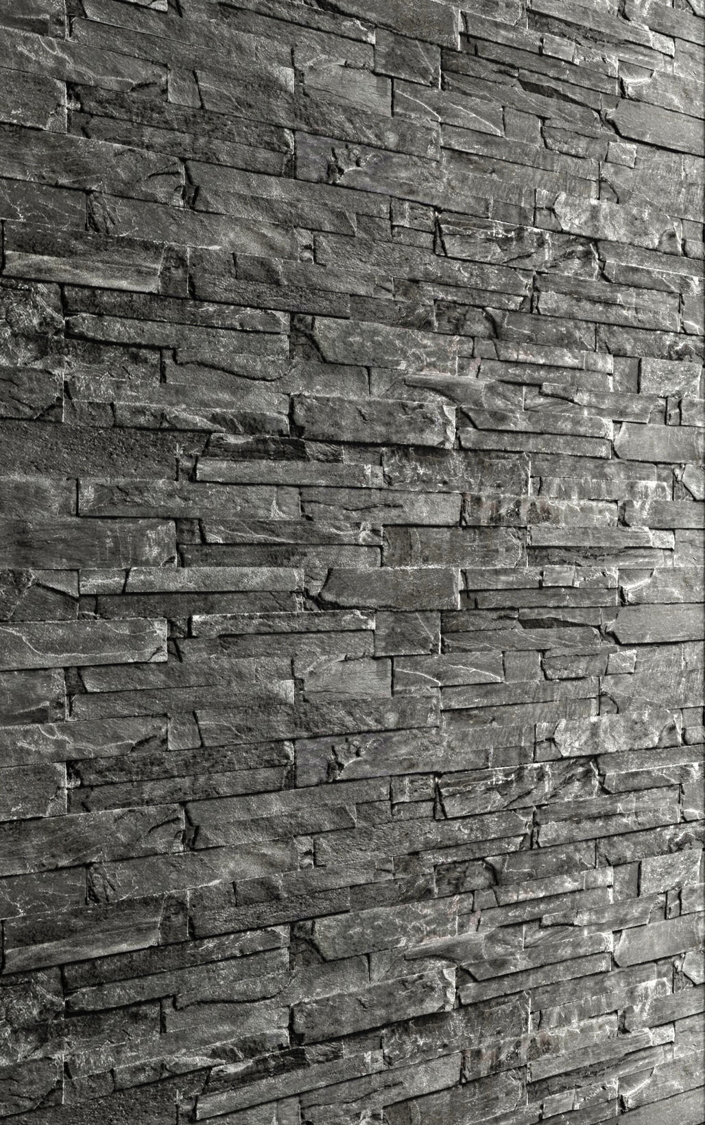 Stone slate black 3D 43 3D model_4