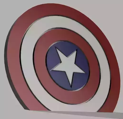 MAGNET CAPTAIN AMERICA 3D print model