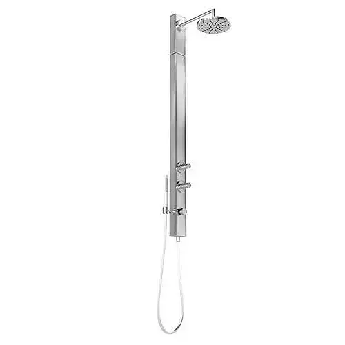 Metal Over Head Shower Panel