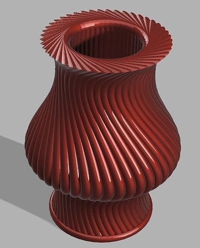 VASE TORSADE 3D print model