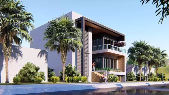 House D3 - Sketchup Lumion