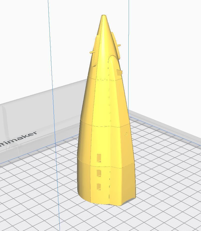 Submarine 3D model 3D print model_6