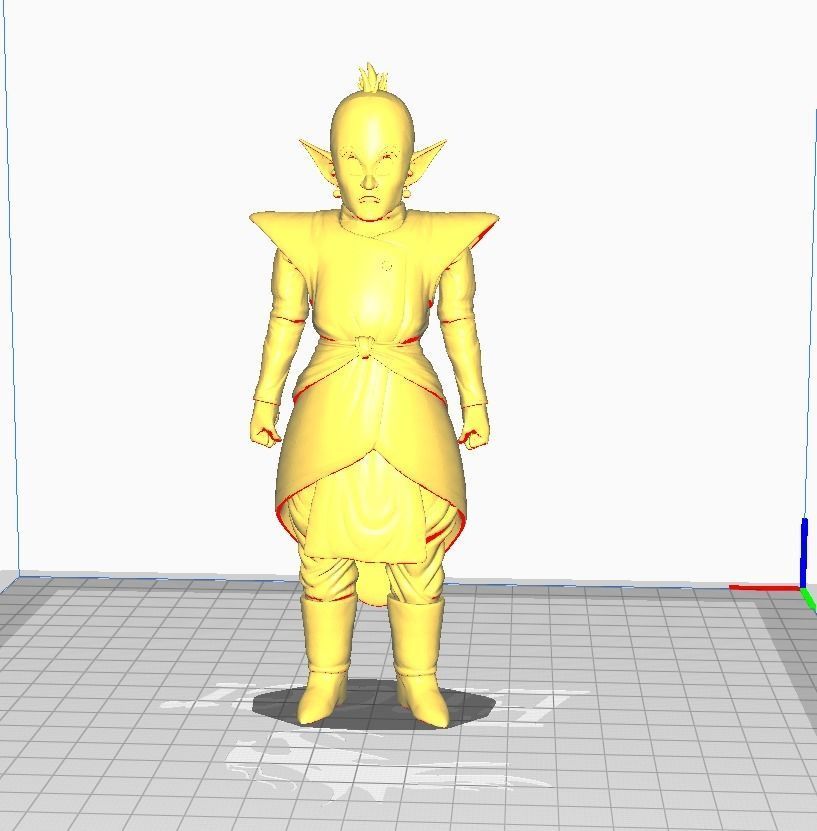 Iru Supreme Kai Universe 8 3D Model 3D print model_2