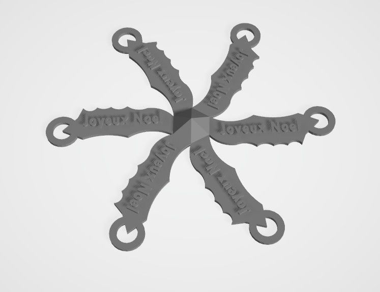 ETOILES snowflake svg 3D print model_7