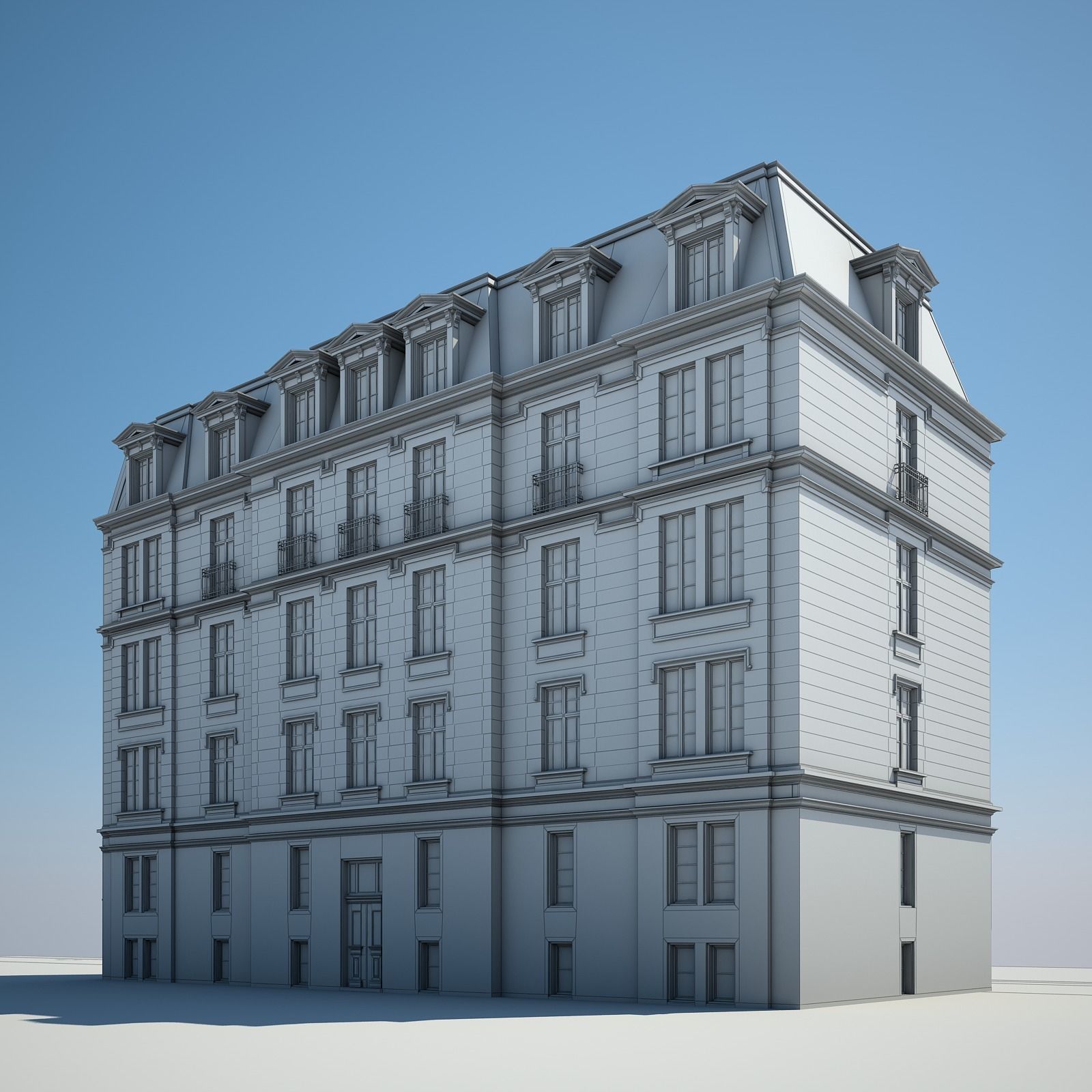 City Building 07 3D model_11